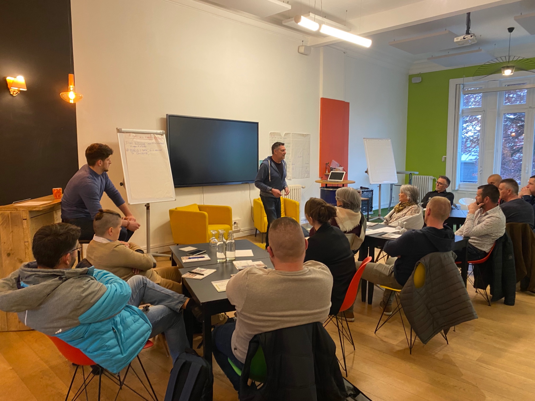 Animation d'un module avec les participants