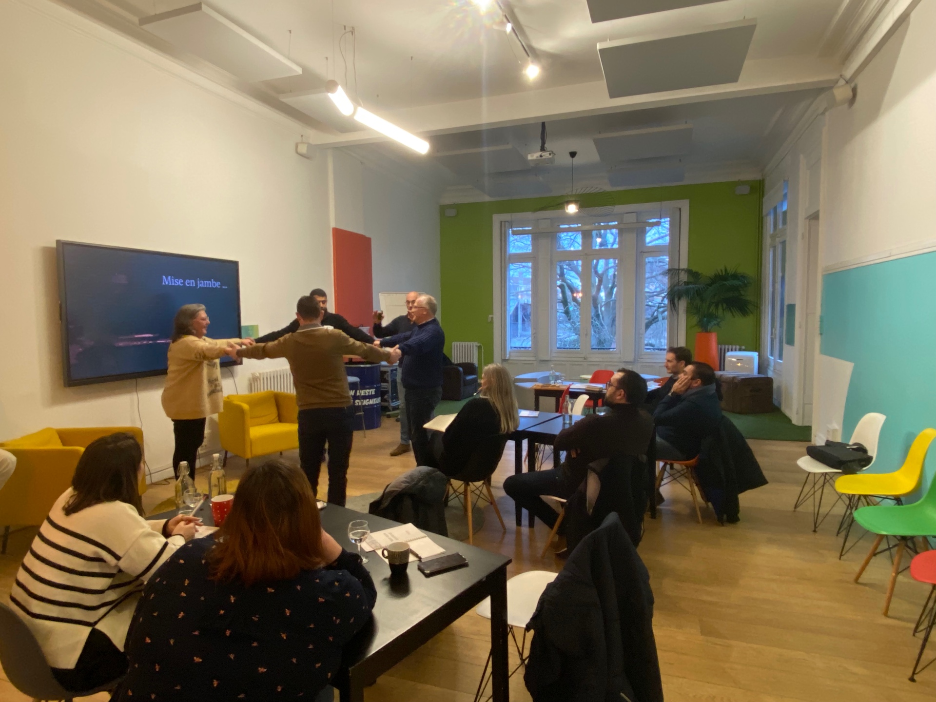 Mise en jambe et interview en binôme — Module 3